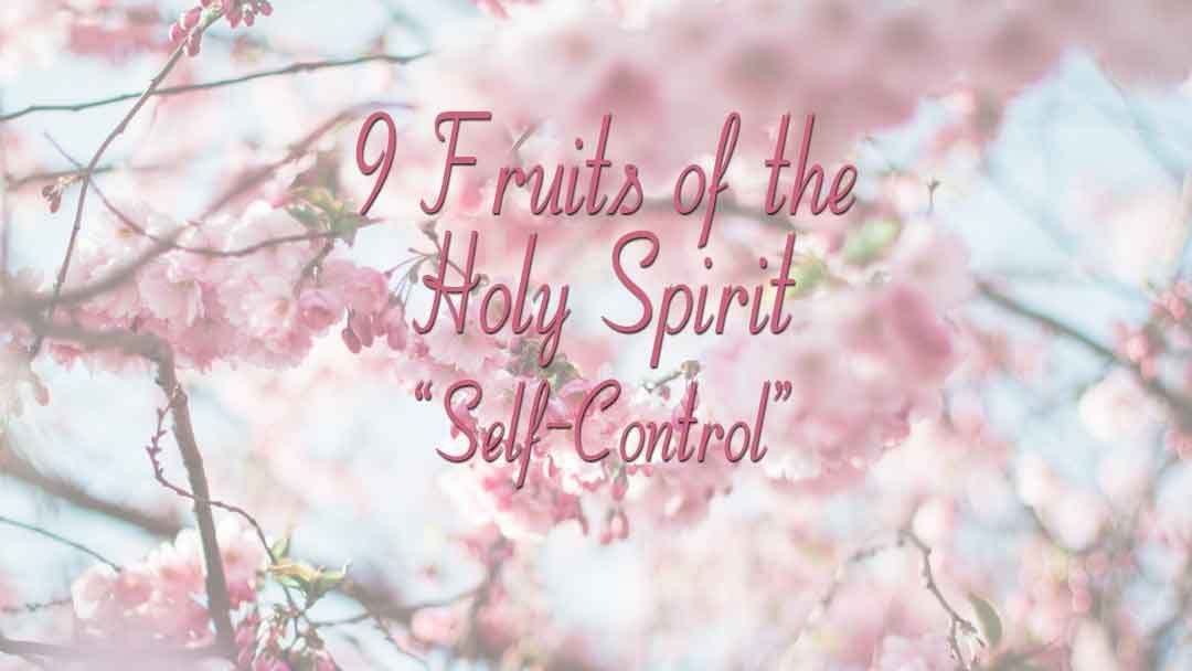 9 Fruits of the Holy Spirit – Self-Control